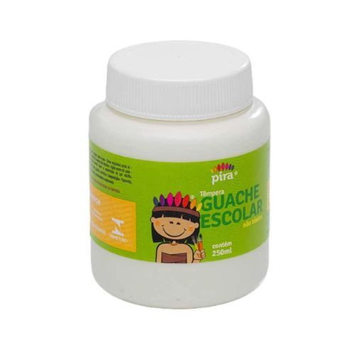 Tinta Guache 250ML Branco Piratininga