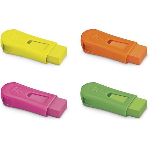 Apontador com Deposito + Borracha Fc Mix Pastel Faber Castell