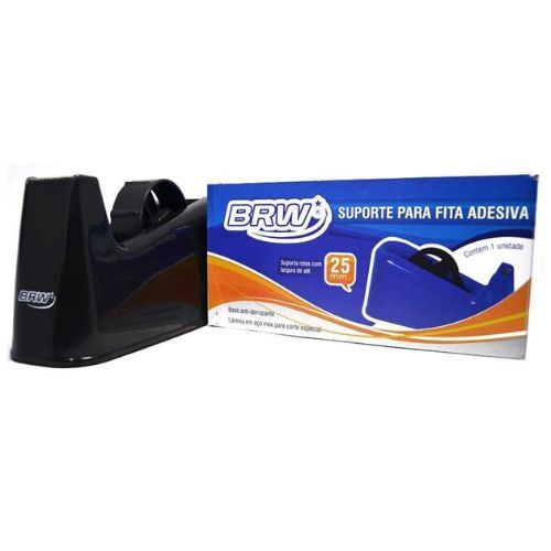 Suporte para Fita Adesiva Grande Preto Brw
