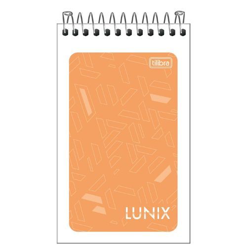 Caderneta Espiral Aa Lunix Sortidas 60Fls Tilibra