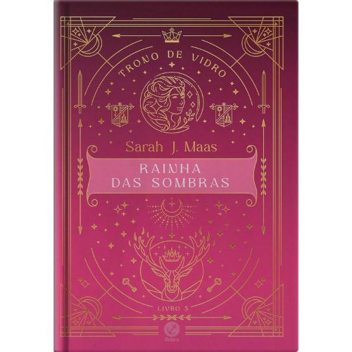 Rainha das Sombras Vol 05 Trono de Vidro Capa Dura