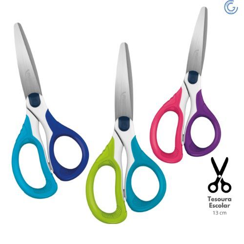 Tesoura Comfort 13CM Cores Sortidas Maped