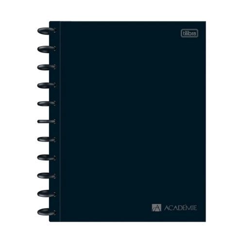 Caderno Colegial Tilidisco 1Mat Academie 80Folhas Tilibra