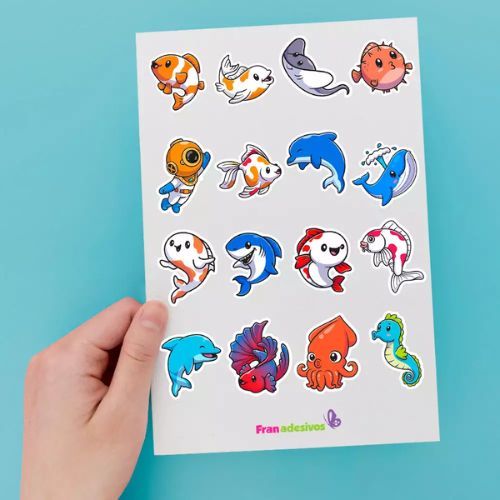 Adesivos Peixes