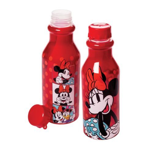 Garrafa Retro Minnie Vermelho 500ML Plasutil