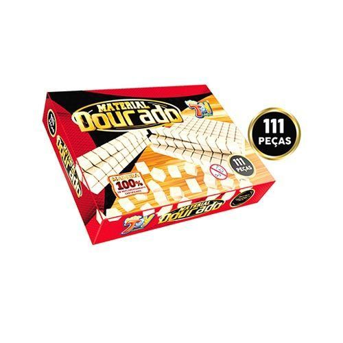 Material Dourado 111 Pecas EDCM019 Paper Toy