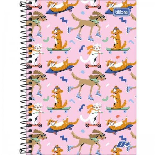 Caderno Esp Cd 1/4 D+ Mais 96 Folhas Tilibra