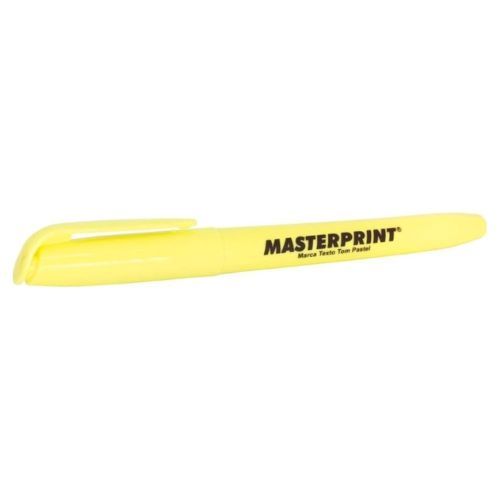 MARCA TEXTO MP612 AMARELO MASTERPRINT
