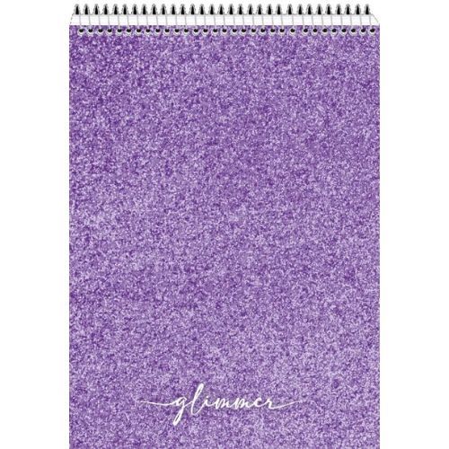 Caderno Cd Esp 1/4 Glimmer 80 Folhas Animativa
