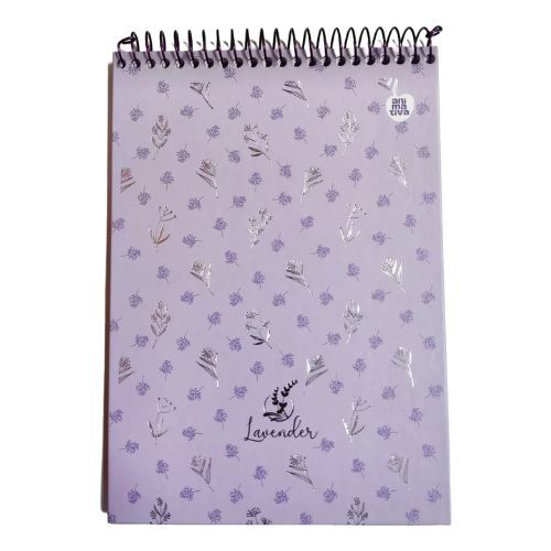 Caderno Cd Esp Sup 1/4 Lavender 80 Folhas Animativa