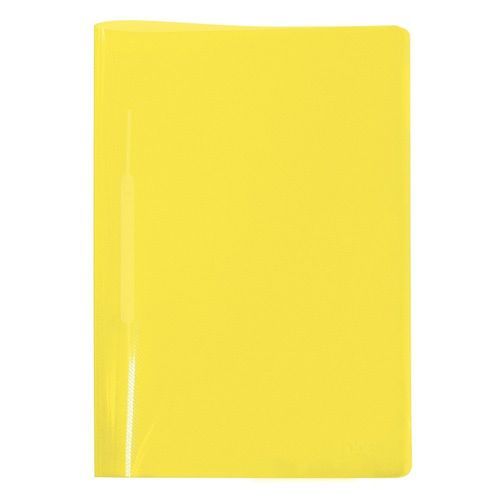 Pasta com Grampo Trilho Amarela 606PP-AM Dac