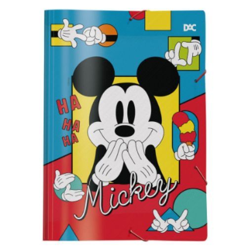 Pasta Aba Elastico Oficio Mickey 5121 Dac