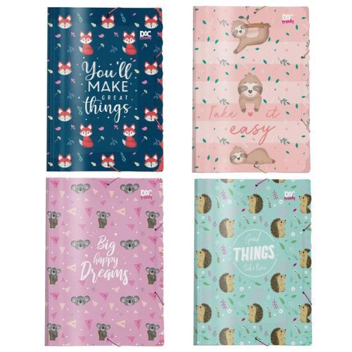 Pasta Aba Elastico Oficio Trendy Dac