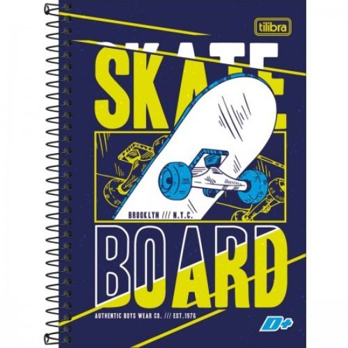 Caderno Esp Cd 1/4 D+ Mais 200 Folhas Tilibra