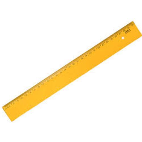 Regua 30Cm New Line Laranja Maxcril