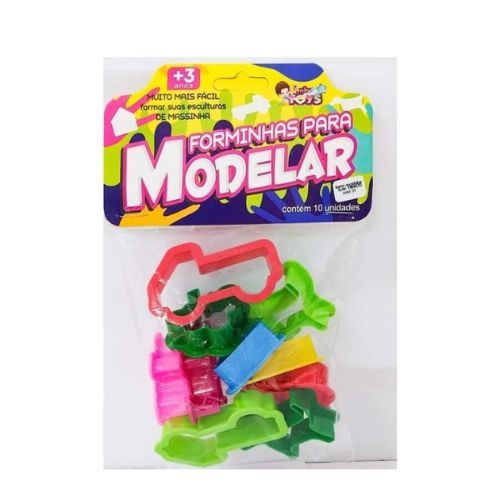 Forminha para Modelar Mini Toys