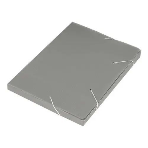 Pasta com Elastico Polionda 20mm Cinza Polycart