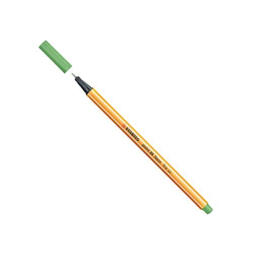 Caneta Fina 0.4 Neon Verde Point 88/033 Stabilo