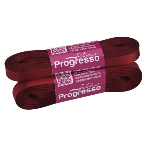 Fita de Cetim Cf003 15mmx10m 389 Vinho Progresso