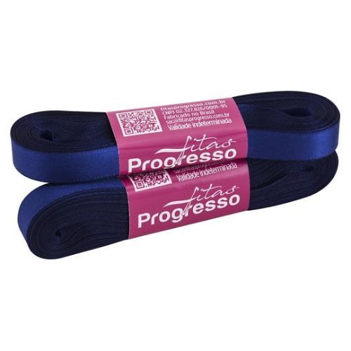 Fita de Cetim Cf003 15mmx10m 1199 Azul Bic Progresso