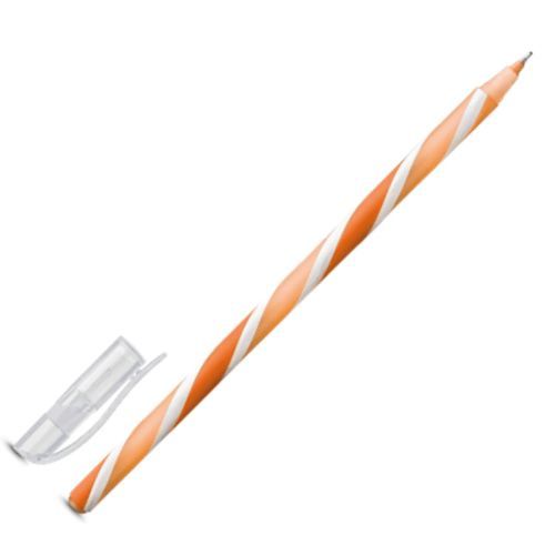 Caneta Esf Wave Laranja 1.0mm Bazze