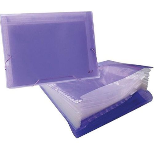 Pasta Sanfonada 12 Div A4 Lilas Acp