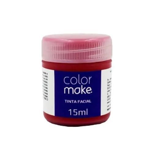 Tinta Blush Liquida 15ml Vermelho Color Make