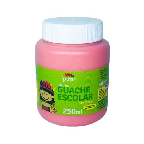 Tinta Guache 250ML Rosa Piratininga