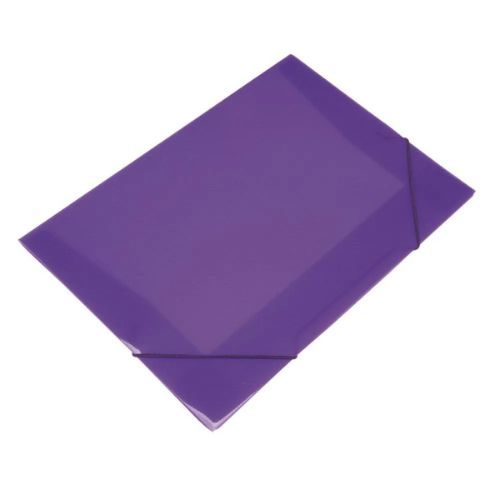 Pasta com Aba Oficio Fina Soft Lilas Polibras