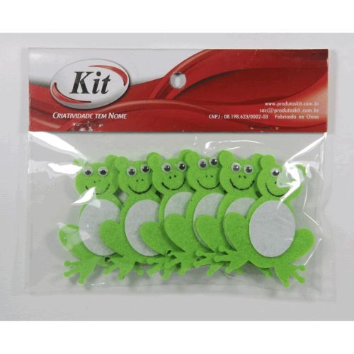 Aplicacao Feltro Sapo 36036-6 Kit