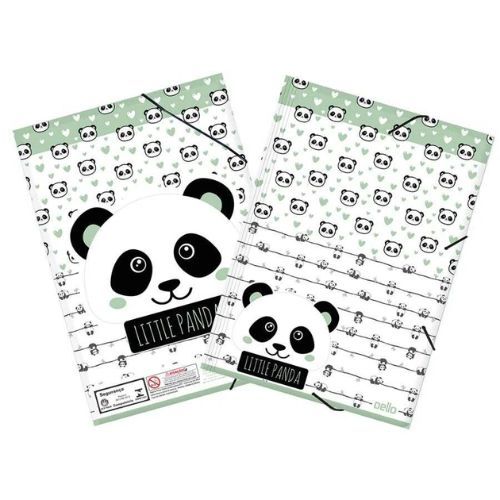 Pasta Aba Elastico A4 Panda Verde Dello
