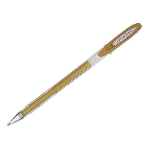 Caneta Uni-Ball Signo Noble Metal 0.8 Ouro Um-120NM Uni Mitsubish