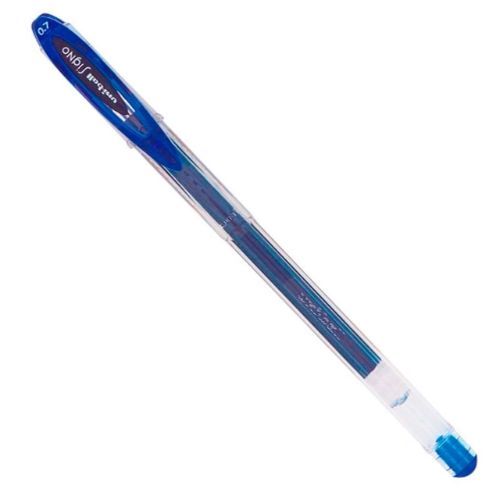 Caneta Uni-Ball Signo Super Smooth 0.7 Azul Um-120 Uni Mitsubishi