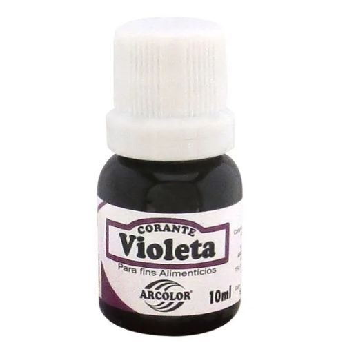 Corante Liquido Violeta 10ml Arcolor