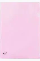 Pasta com Elastico Pvc Fc Oficio Fina Rosa Acp