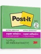 Notas Adesivas Post-it 76x102MM com 90F Verde Recicl 3M