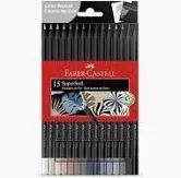 Ecolapis De Cor Supersoft 15 Cores Neutras Faber Castell