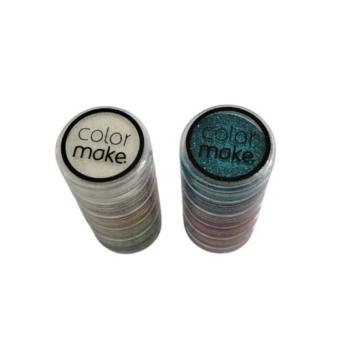 Glitter em Po Laranja 3g Color Make