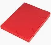 Pasta com Elastico Polionda Premier 20mm Vermelha - Polycart