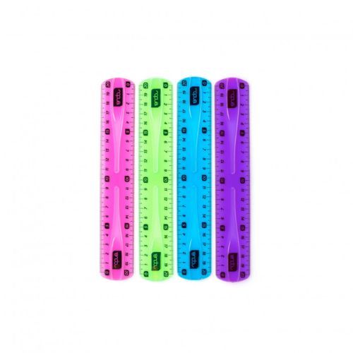 Regua Flexivel 20CM 2,3MM Caixa com 25 Futuro