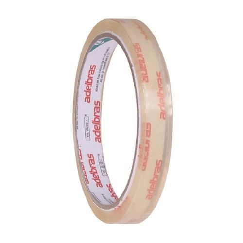 Fita Durex 12MMX40M Transparente Qualiclear Adelbras