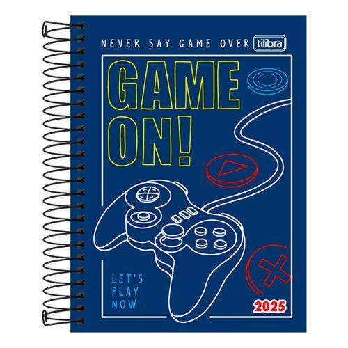 Agenda Espiral Pepper Masc M4 Tilibra