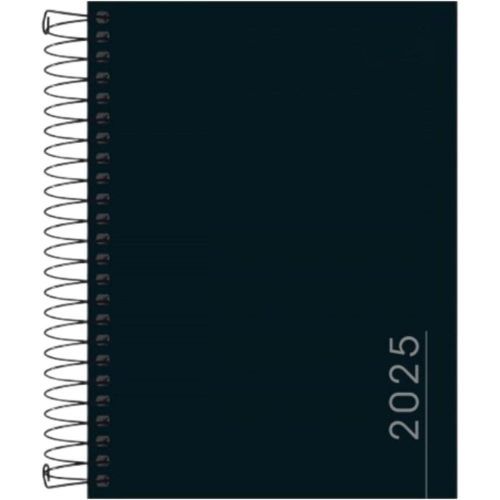 Agenda Espiral Pepper Preta M4 Tilibra