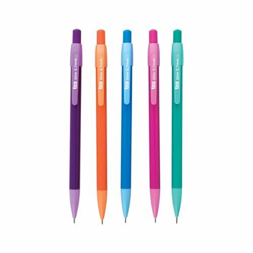 Lapiseira Slim 0.7MM Cores Tris