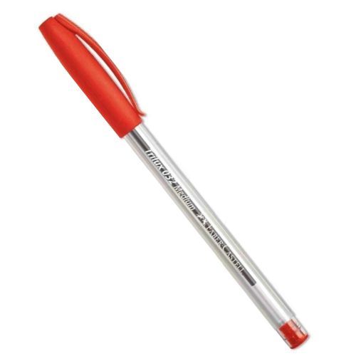 Caneta Esf Trilux Vermelha 032 Medium Faber Castell