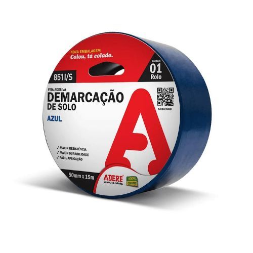 Fita Demarcacao de Solo 50MMX15M Azul 851I/S Adere