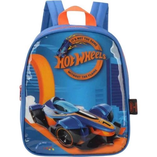 Mochila de Costas Infantil IS38977HW-AZ Hot Wheels Azul Luxcel