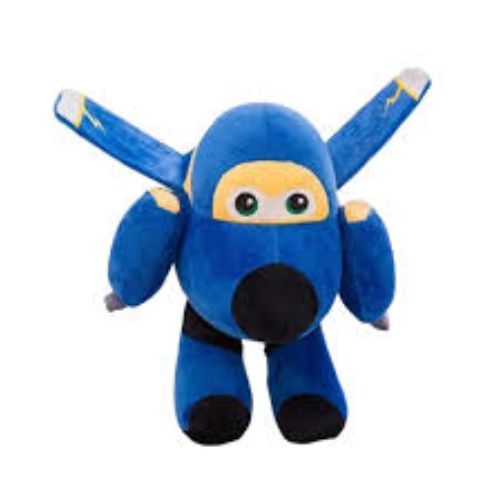 Mochila de Costas Infantil Camurca IS32628SW-AZ Super Wings Azul Luxcel
