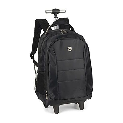 Mochila com Rodas Laptop EC 21029PK Polo King Preta Luxcel