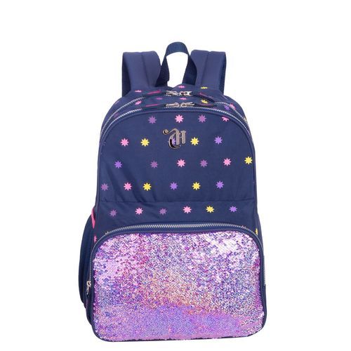 Mochila de Costas Grande Capricho Estrela Azul Sestini